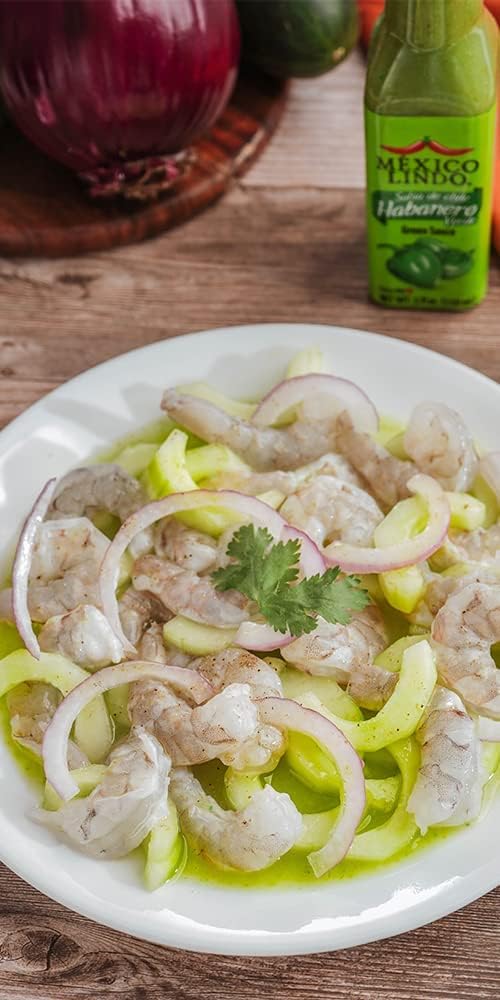 Salsa Habanero Verde 150ml México Lindo | Perfecta para tus comidas | Gluten Free | Kosher | Hecho en México