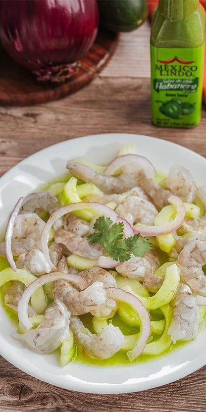 Salsa Habanero Verde 150ml México Lindo | Perfecta para tus comidas | Gluten Free | Kosher | Hecho en México