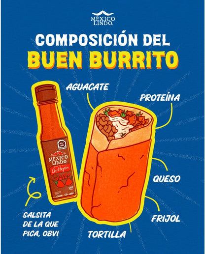 Salsa Chiltepín 150ml México Lindo | Perfecta para tus comidas | Gluten Free | Kosher | Hecho en México